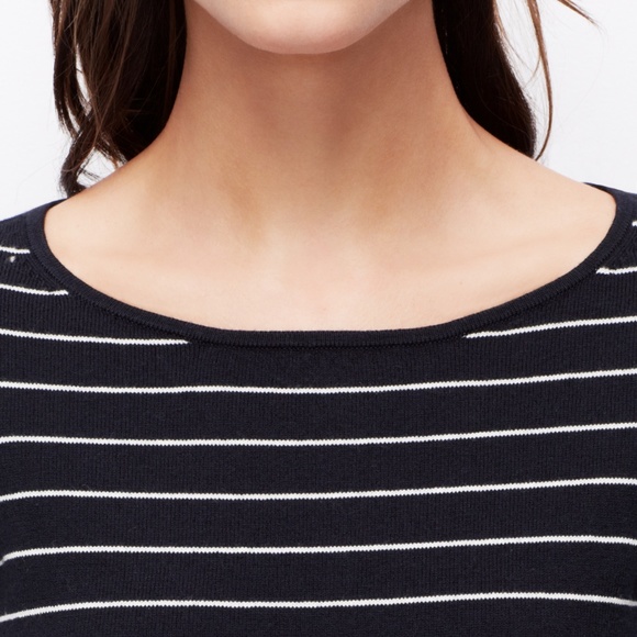 Ann Taylor Striped Welt Pocket Sweater Size XS - Picture 6 of 8